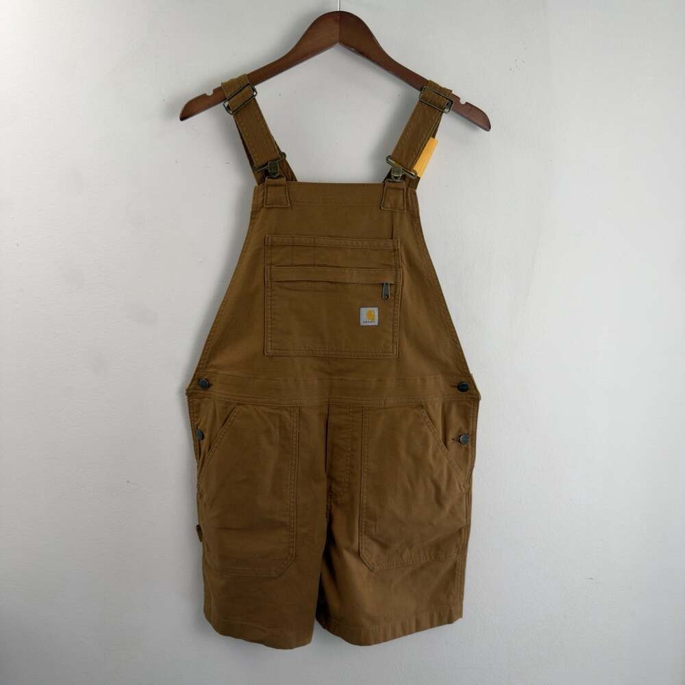 Carhartt WOMEN'S RUGGED FLEX™ RELAXED FIT CANVAS SHORTALL M